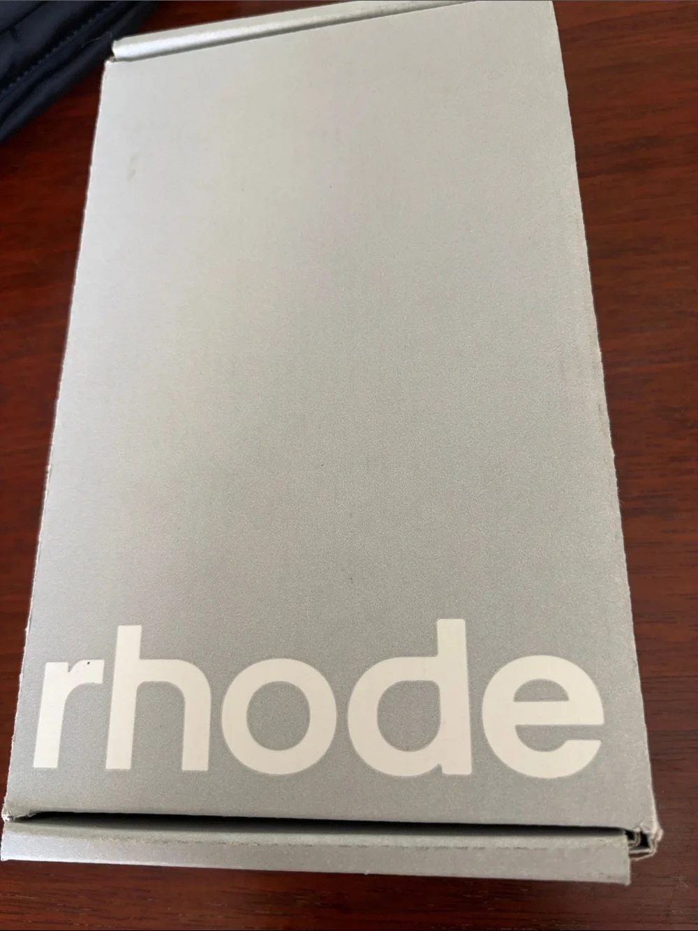 RHODE Black Silicone iPhone Case with Built-In Grip iPhone 16 pro